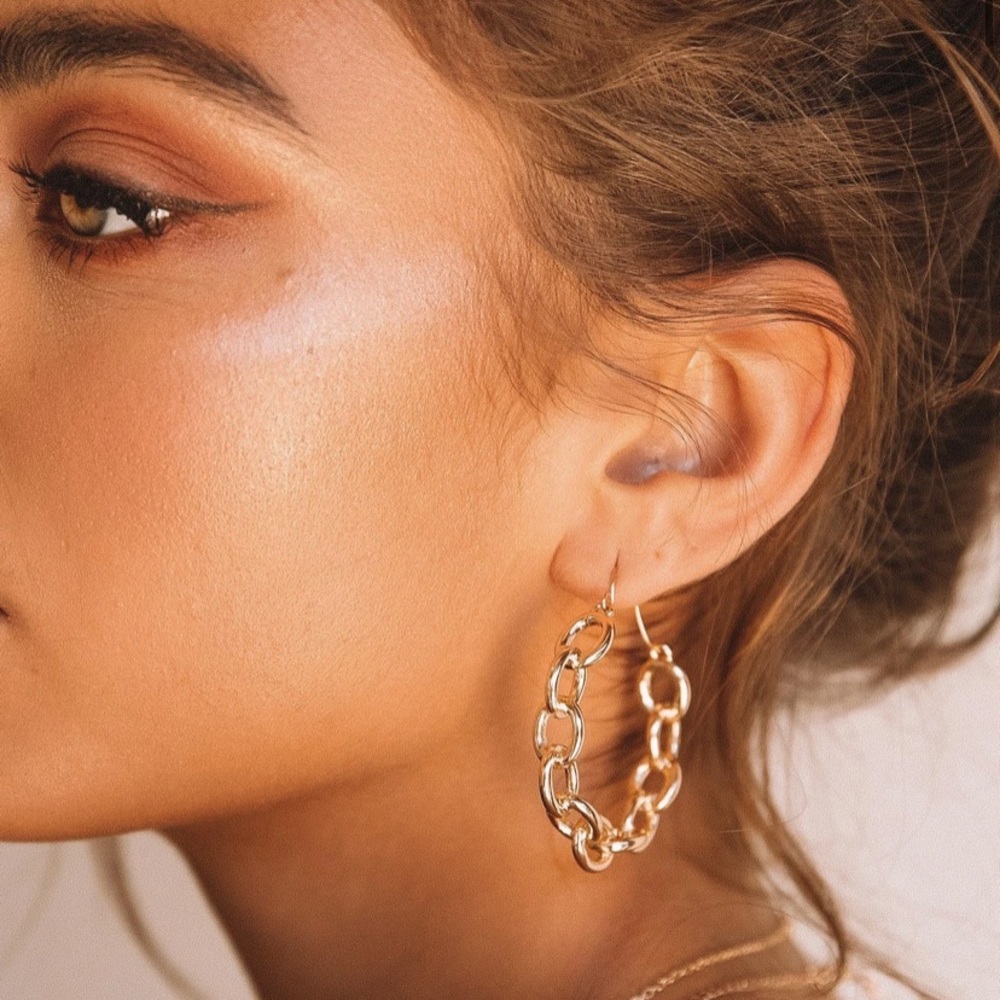 Princess Polly Chainlink Earrings